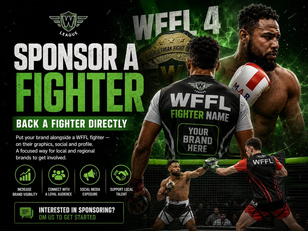 Sponsor a WFFL fighter
